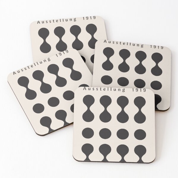Item preview, Bauhaus Ausstellung Geometric Exhibition designed and sold by FaizArtShop.