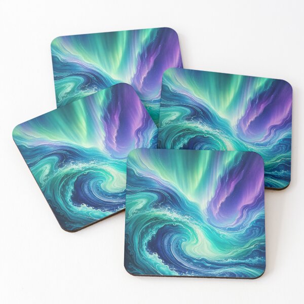 Item preview, Aurora Ocean Currents designed and sold by DrizzyV.