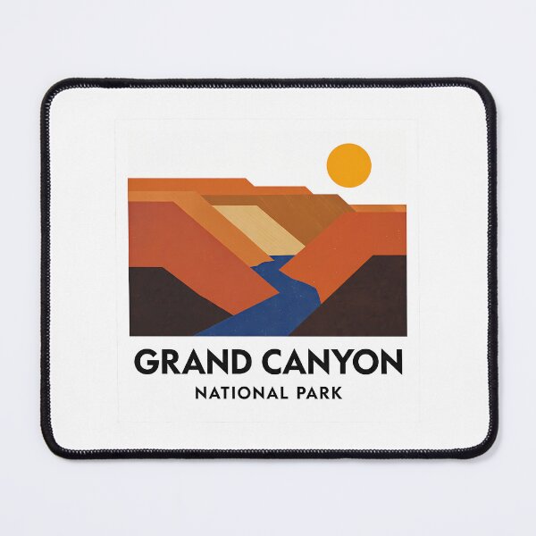 Item preview, Copy of Grand Canyon National Park Minimal Bauhaus Poster - Abstract Arizona Desert Art designed and sold by OzzFrequency.