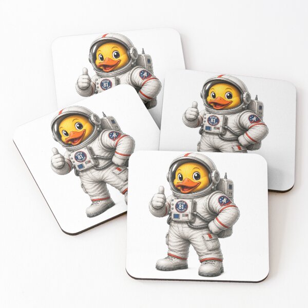 Item preview, Astronaut Duck designed and sold by Thor-stone.