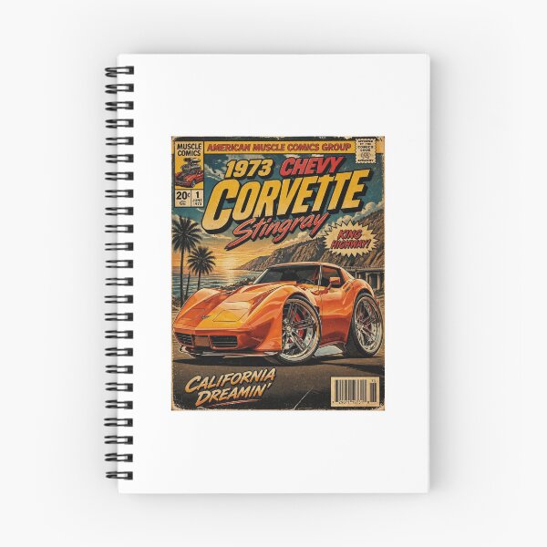 Item preview, 1973 Chevy Corvette Stingray  - Comic Book Cover designed and sold by Wilcox PhotoArt.