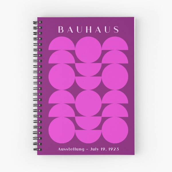 Item preview, Bauhaus Ausstellung Magenta Geometric Exhibition designed and sold by FaizArtShop.