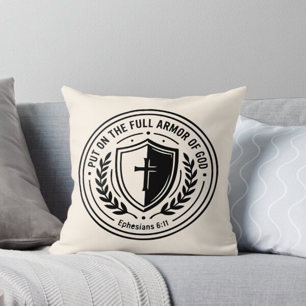 Item preview, Armor of God Shield Christian Badge | Ephesians 6:11  designed and sold by stylishdzign.
