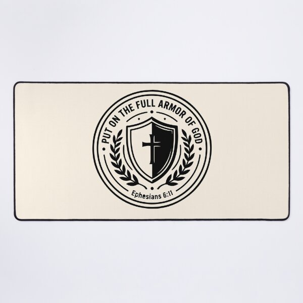Item preview, Armor of God Shield Christian Badge | Ephesians 6:11 designed and sold by stylishdzign.