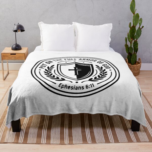 Item preview, Armor of God Shield Christian Badge | Ephesians 6:11 designed and sold by stylishdzign.