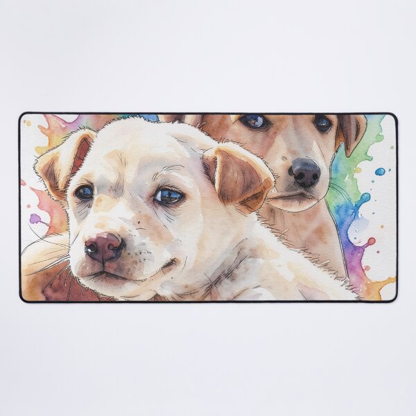 Item preview, Puppies in Watercolor designed and sold by tomorrowsart.