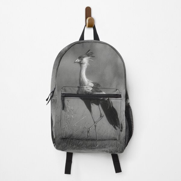 Item preview, A Secretary Bird striding across African grasslands, Birds in Motion designed and sold by CDC40.