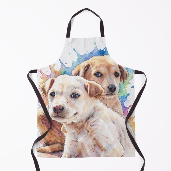 Item preview, Puppies in Watercolor designed and sold by tomorrowsart.