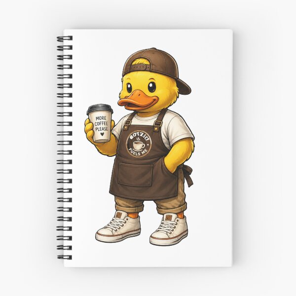 Item preview, Barista Duck designed and sold by Thor-stone.