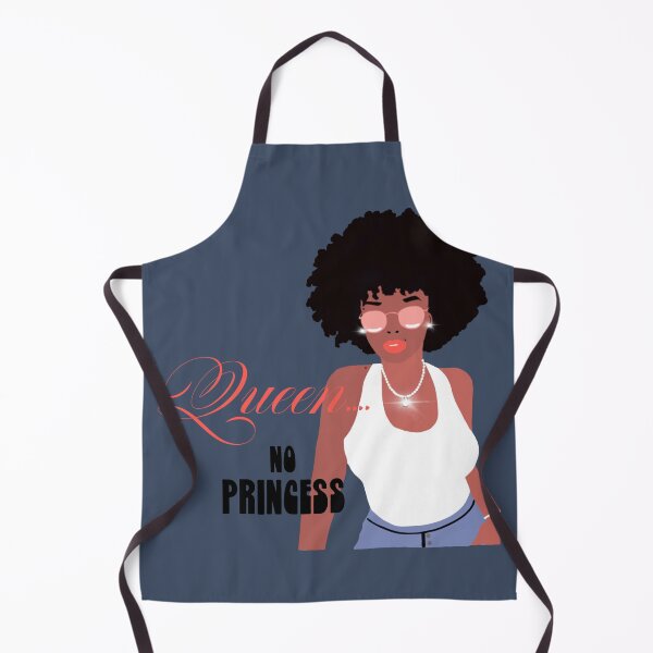 Item preview, Black Queen Wall Art with Afro Woman Illustration designed and sold by MsGoldenCreates.