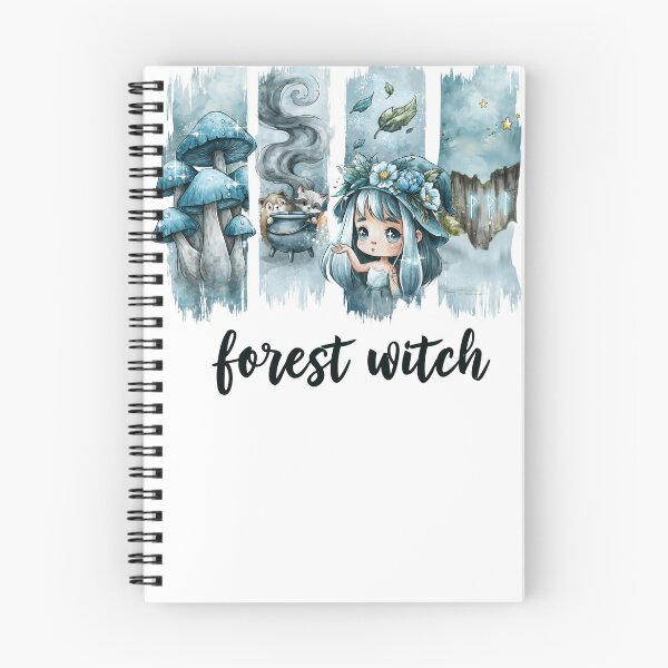 Item preview, Forest Witch | Kawaii Pastel Witch Illustration | Stickers & Apparel designed and sold by Anastasiia Yurevych.