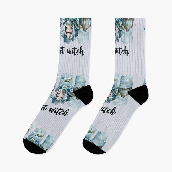 Item preview, Forest Witch | Kawaii Pastel Witch Illustration | Stickers & Apparel designed and sold by Anastasiia Yurevych.