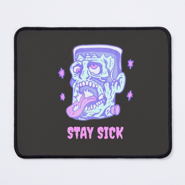 Item preview, Funny Frankenstein Stay Sick Monster Illustration designed and sold by beboplab.