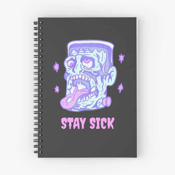Item preview, Funny Frankenstein Stay Sick Monster Illustration designed and sold by beboplab.