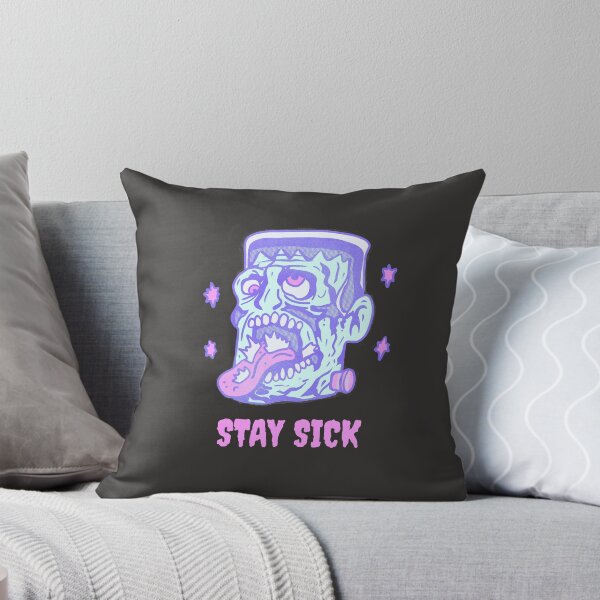 Item preview, Funny Frankenstein Stay Sick Monster Illustration designed and sold by beboplab.