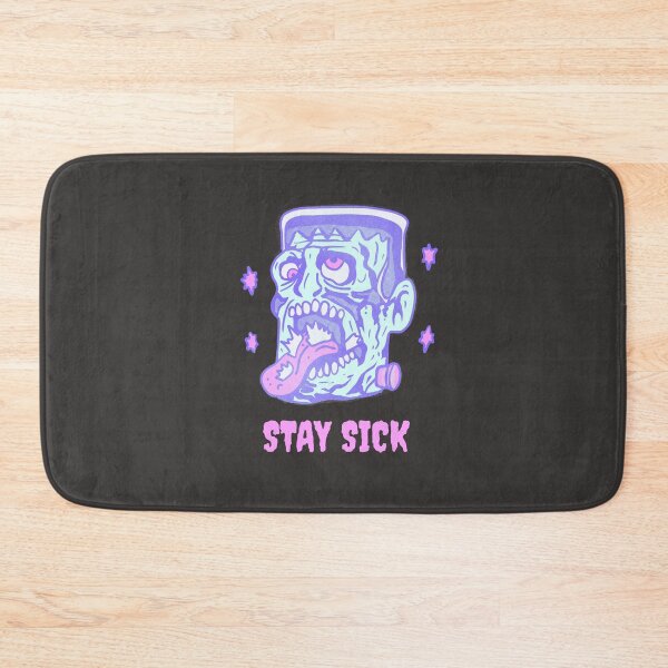 Item preview, Funny Frankenstein Stay Sick Monster Illustration designed and sold by beboplab.