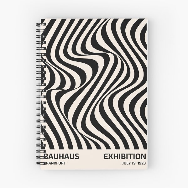 Item preview, Bauhaus Frankfurt Black and White Optical Illusion designed and sold by FaizArtShop.