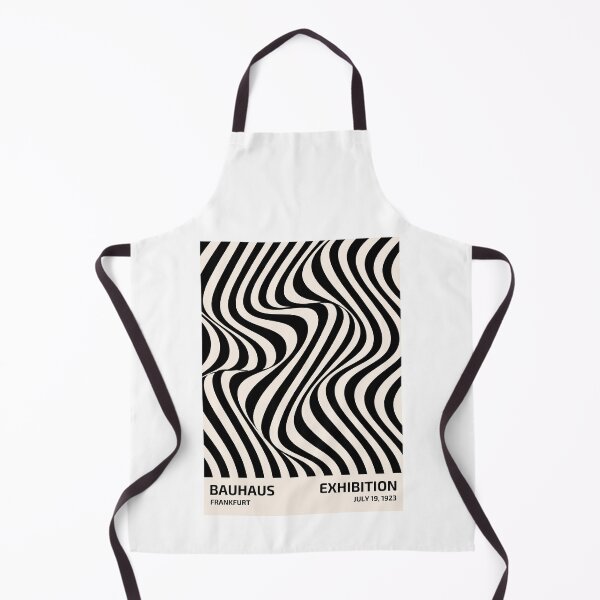 Item preview, Bauhaus Frankfurt Black and White Optical Illusion designed and sold by FaizArtShop.