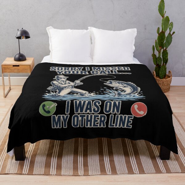 Item preview, Sorry I Missed Your Call was On My Other Line Funny Fishing designed and sold by OlakunleOloroz.