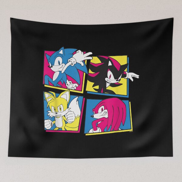 Item preview, Sonic The Hedgehog - Sonic Shadow Tails Knuckles Classic  designed and sold by JohnyOcon02.