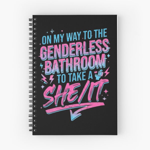 Item preview, On My Way to The Genderless Bathroom to Take a She/It designed and sold by Zbixu.
