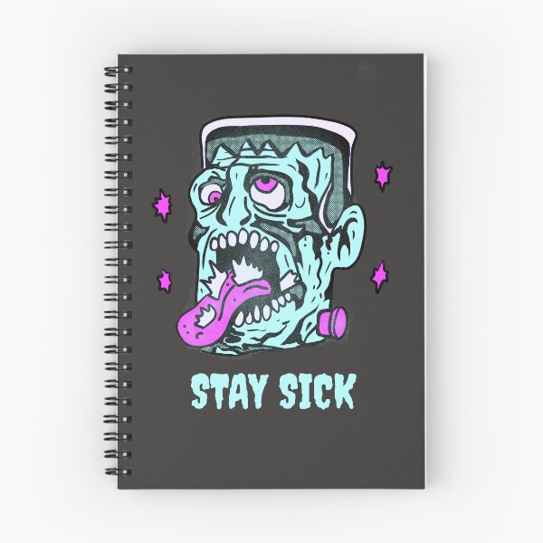 Item preview, Funny Frankenstein Stay Sick Monster Illustration designed and sold by beboplab.