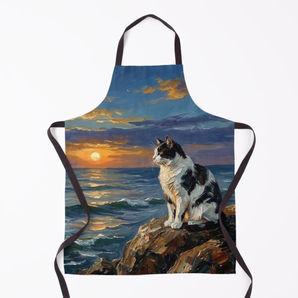 Item preview, Beach Day - Magpie Cat designed and sold by AjaTrier.
