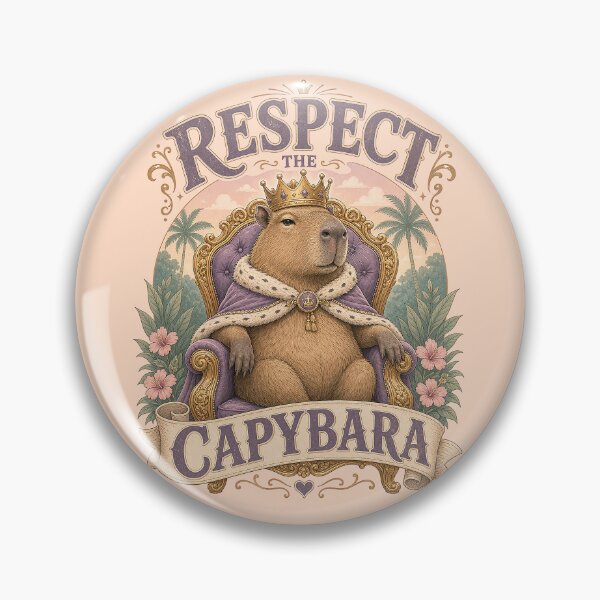 Item preview, Respect the Capybara designed and sold by FantaSphere.
