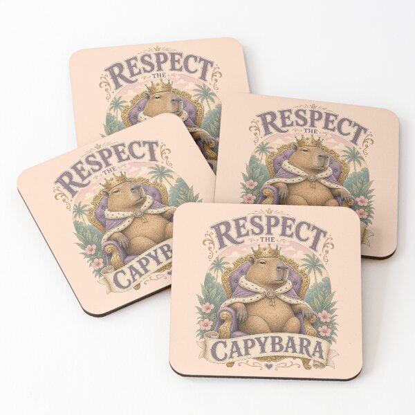 Item preview, Respect the Capybara designed and sold by FantaSphere.