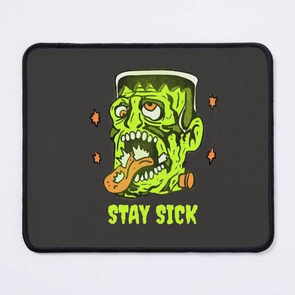 Item preview, Funny Frankenstein Stay Sick Monster Illustration designed and sold by beboplab.