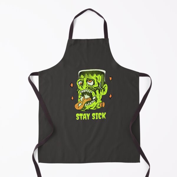 Item preview, Funny Frankenstein Stay Sick Monster Illustration designed and sold by beboplab.