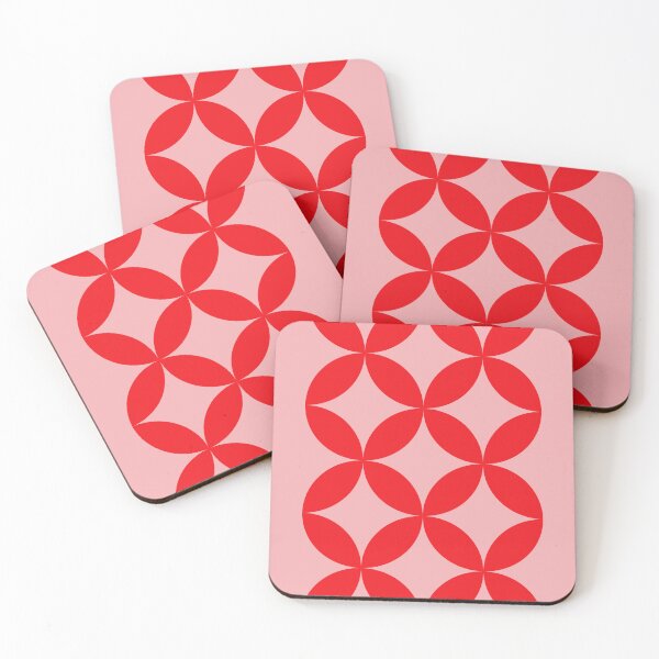 Item preview, Bauhaus Red Geometric Abstract designed and sold by FaizArtShop.