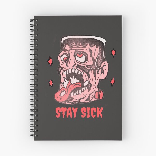 Item preview, Funny Frankenstein Stay Sick Monster Illustration designed and sold by beboplab.