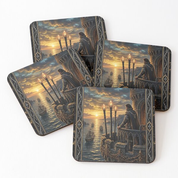 Item preview, Three of Rods- tarot card designed and sold by Studio77-Gothic.