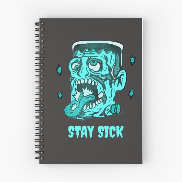 Item preview, Funny Frankenstein Stay Sick Monster Illustration designed and sold by beboplab.