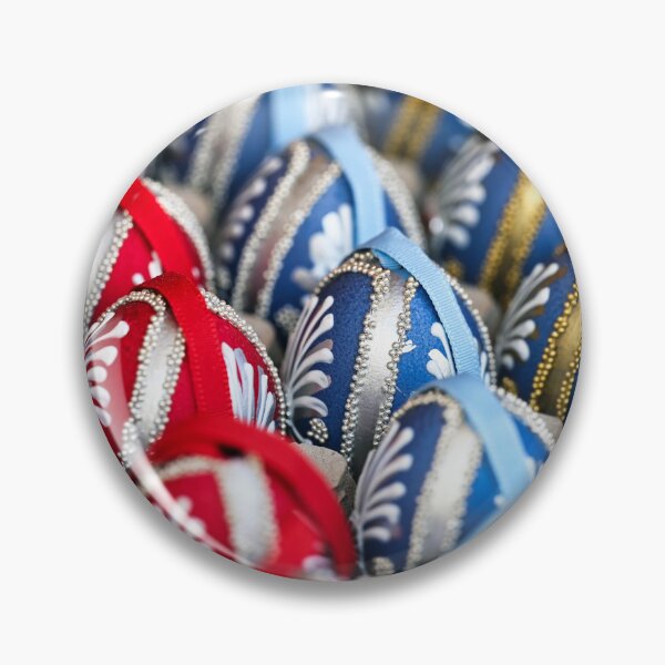 Item preview, Painted Easter eggs close up, Holiday background designed and sold by goceris.
