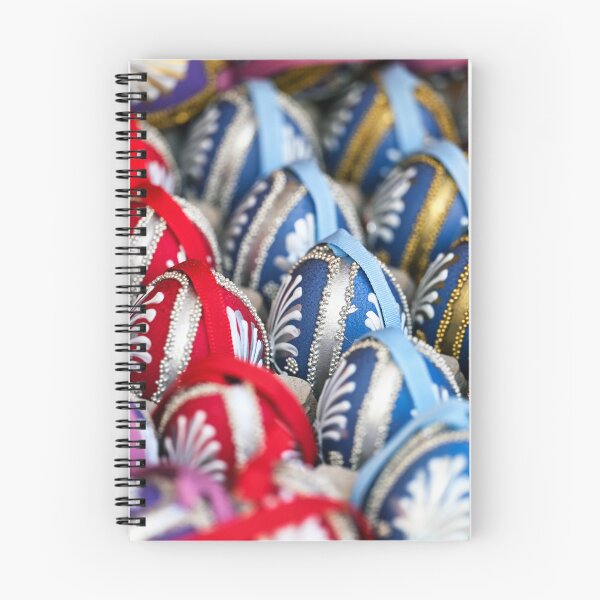 Item preview, Painted Easter eggs close up, Holiday background designed and sold by goceris.