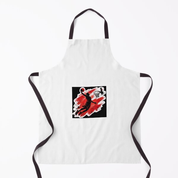 Item preview, Red Grunge Basketball Slam Dunk Silhouette designed and sold by YogiCodeLab.