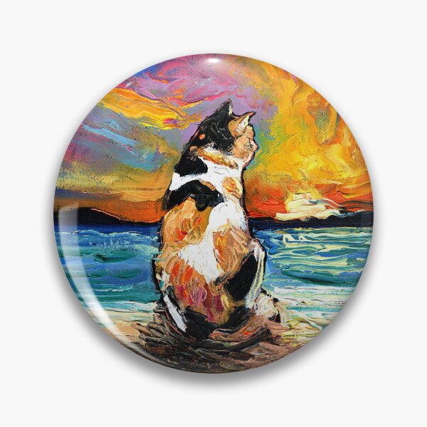 Item preview, Beach Days - Calico Cat designed and sold by AjaTrier.