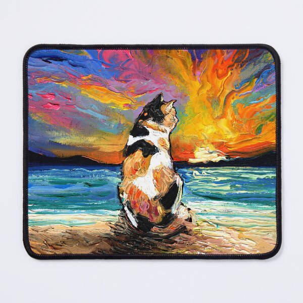 Item preview, Beach Days - Calico Cat designed and sold by AjaTrier.