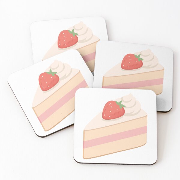 Item preview, Strawberry Shortcake Slice Whipped Cream Layer designed and sold by Anne97s.