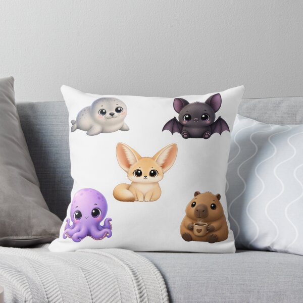 Item preview, Cute Kawaii Animals Sticker Set designed and sold by M.Store.