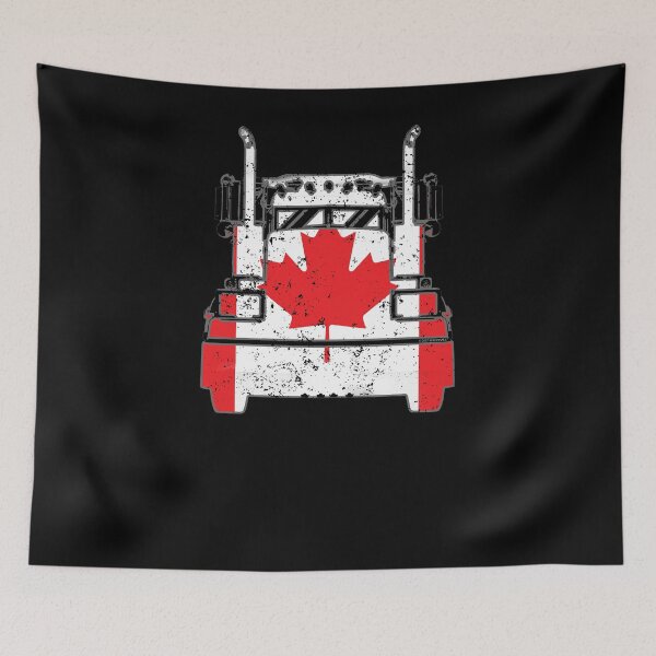 Item preview, Canadian Trucker Shirt Canada Flag Truckers T Shirts designed and sold by shoppzee.