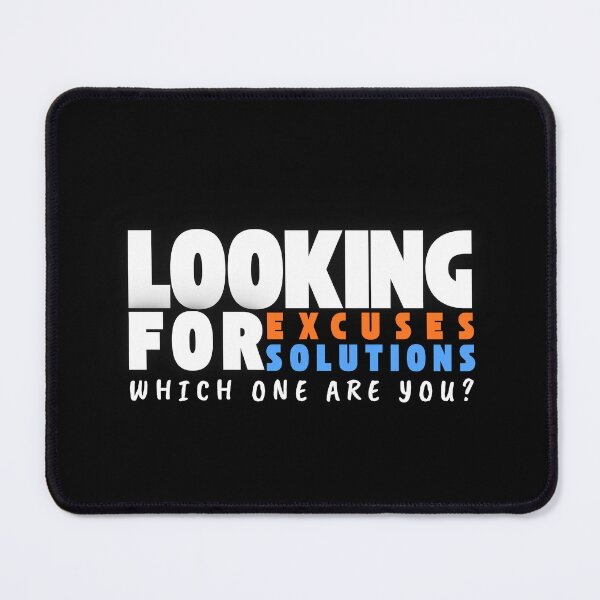 Item preview, Looking for Excuses, Looking for Solutions • Orange Blue Edition designed and sold by Waldero.