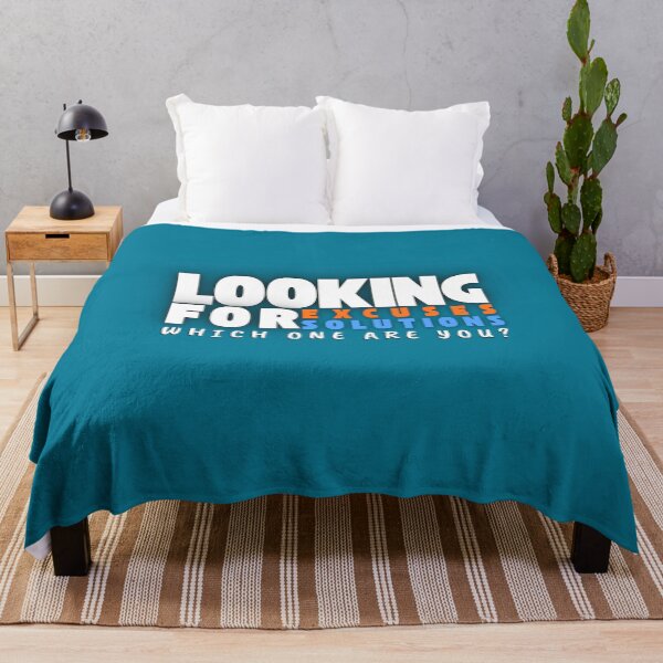 Item preview, Looking for Excuses, Looking for Solutions • Orange Blue Edition designed and sold by Waldero.