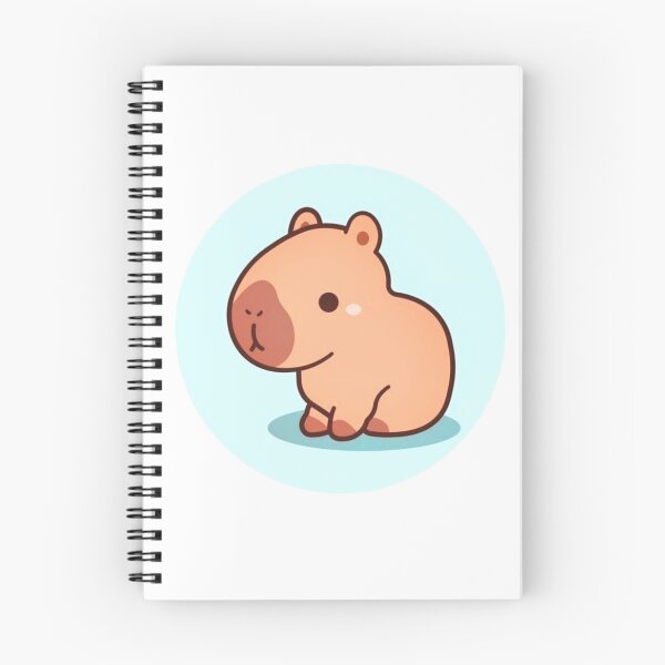 Item preview, Cute Simple Capybara Design designed and sold by StyleBloomes.