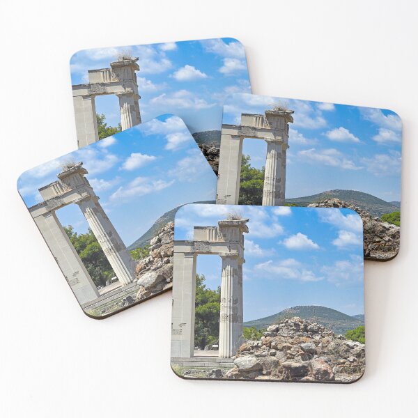 Item preview, The ancient ruins of the gymnasion at the sacred city, sanctuary and healing center of Epidaurus,Peloponnese,Greece, summertime designed and sold by goceris.