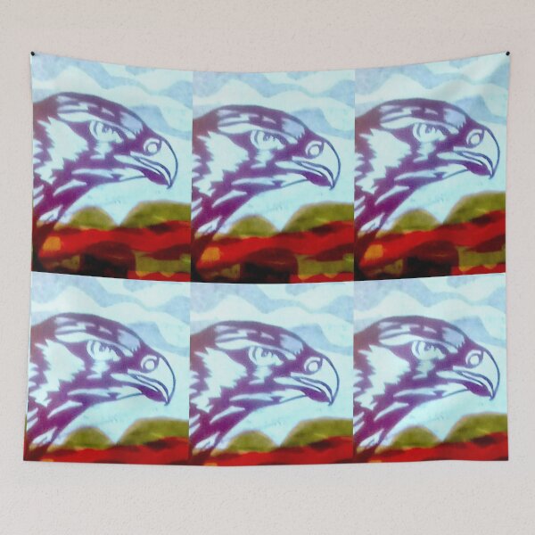 Item preview, Eagle Head Paper Cut Craft designed and sold by glowvim.