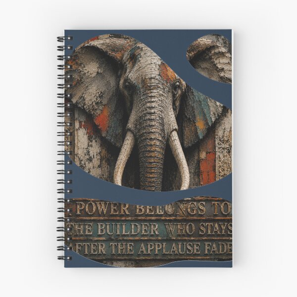 Item preview, Disciplined Founder Geometric Elephant Stone Relief Home Office Wall Art Poster designed and sold by SavannaStrikes.
