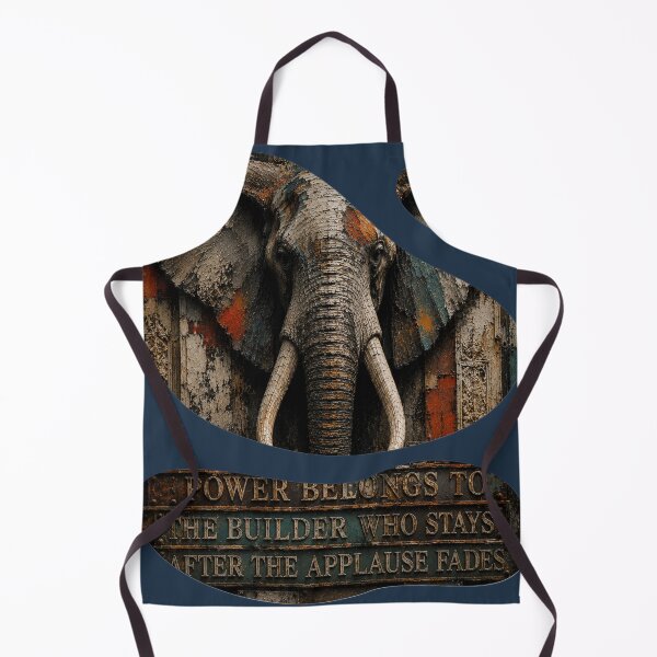 Item preview, Disciplined Founder Geometric Elephant Stone Relief Home Office Wall Art Poster designed and sold by SavannaStrikes.